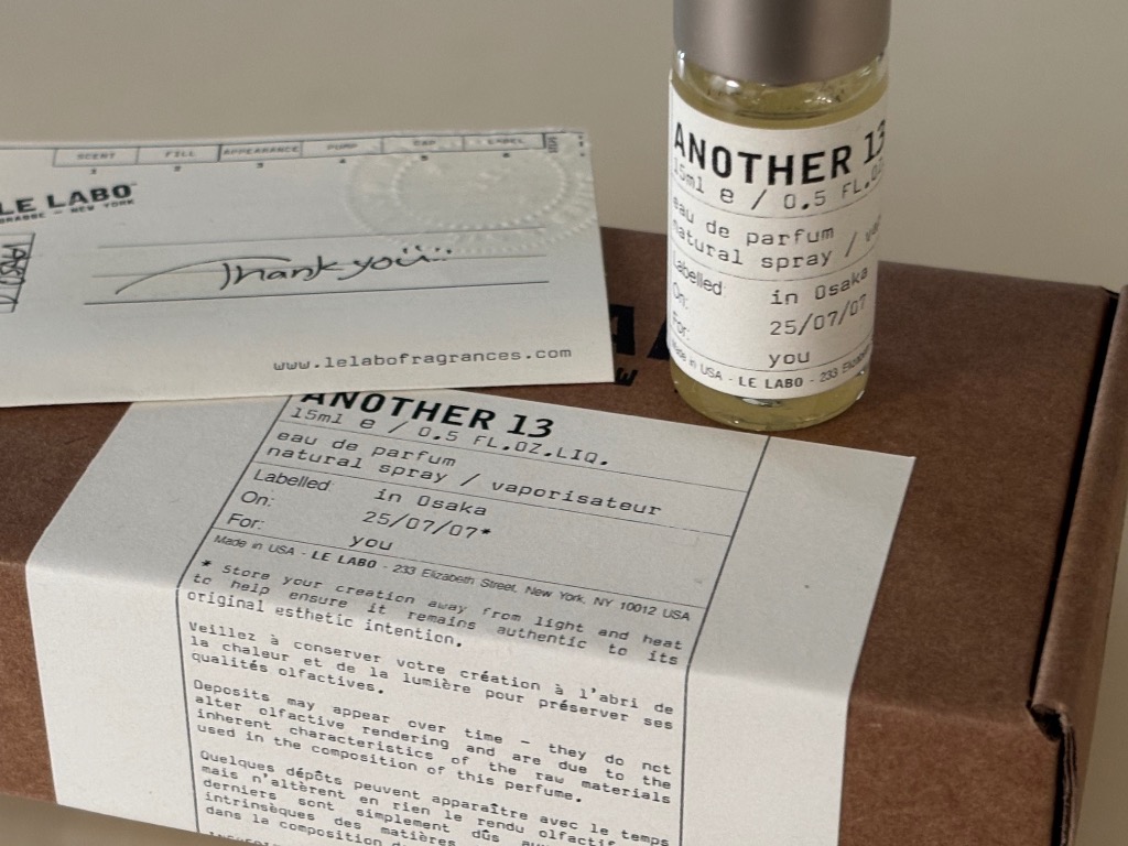 LE LABO [ブランド化粧箱付] ル ラボ アナザー13 サンタル33