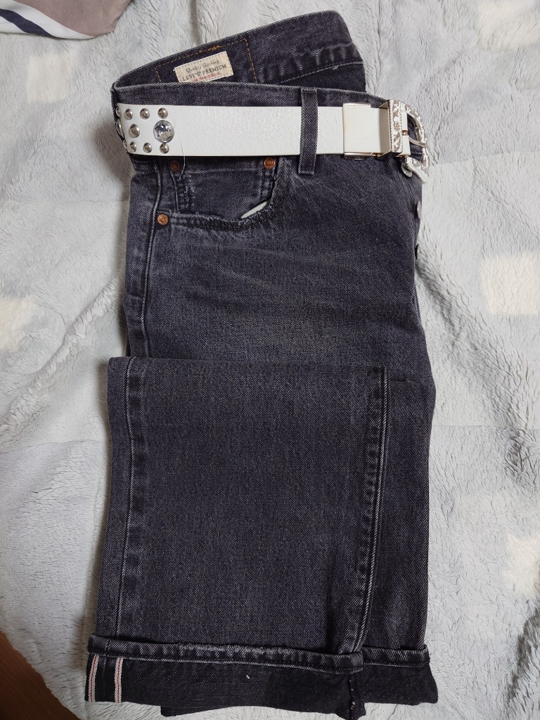 Levis PReMIUM LEVIS リーバイス 501 ブラック セルビッジ 赤耳