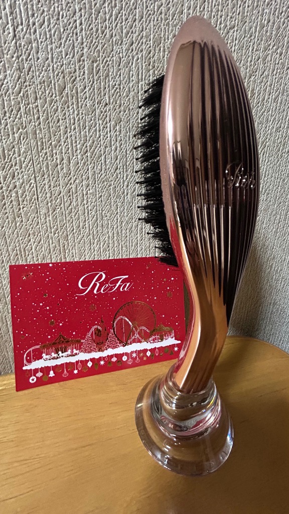 ReFa（リファ） ヘアブラシ 豚毛 公式 ○リファエールブラシレイ
