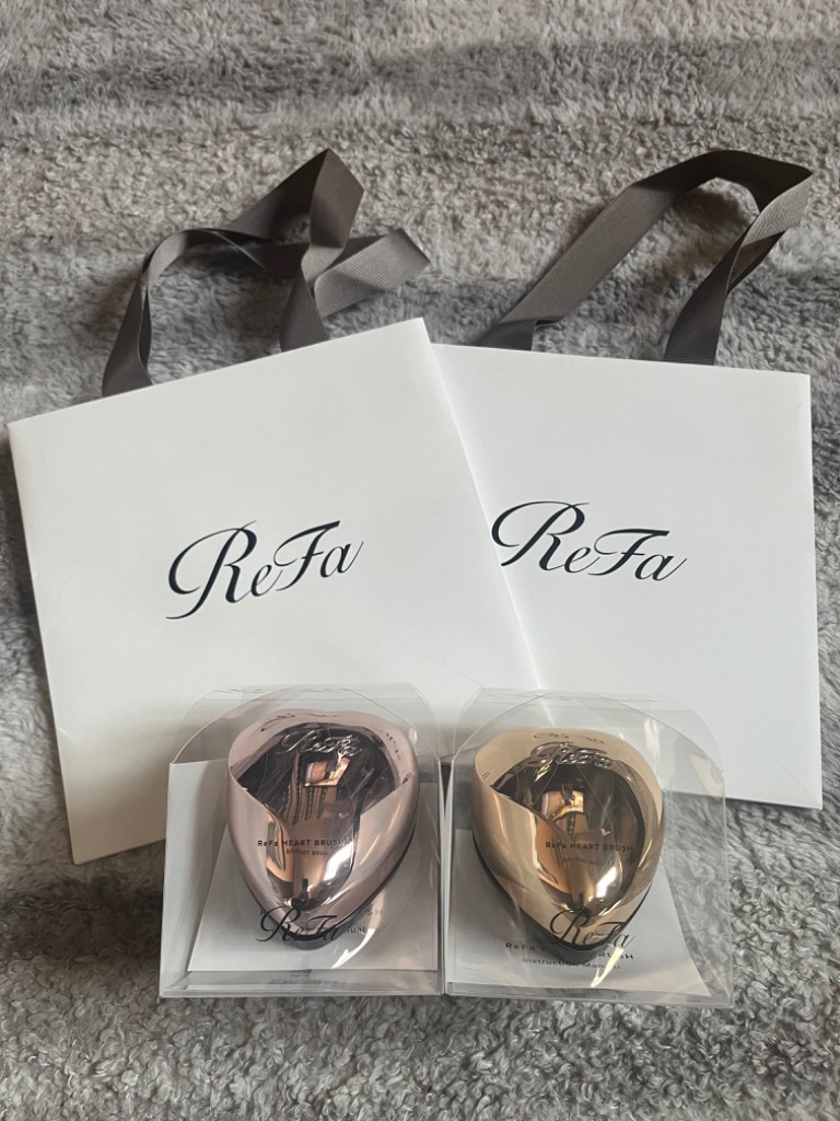 ReFa 【ギフトに最適！】リファハートブラシ+ショッパーSSセット
