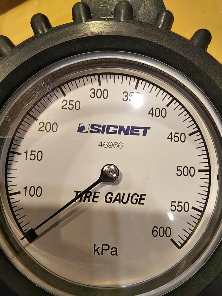 シグネット 46966 増減圧機能付タイヤゲージ (0-600KPA) SIGNET : y-si