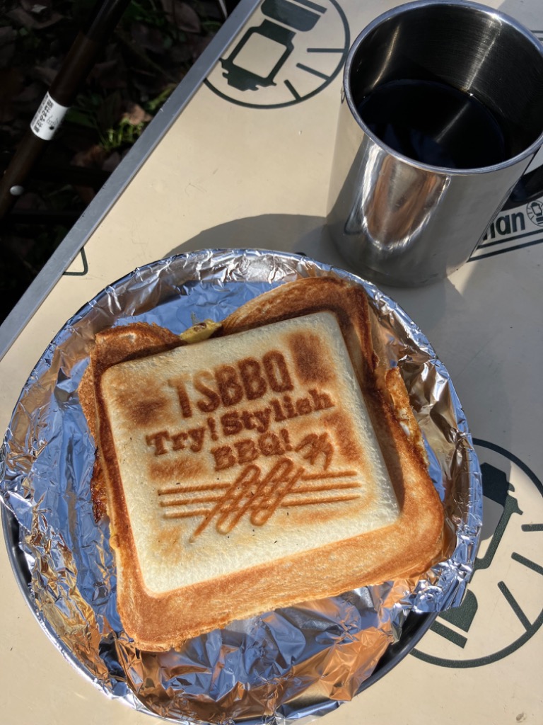 TSBBQ ホットサンドメーカー ブラック TSBBQ-004 燕三条製