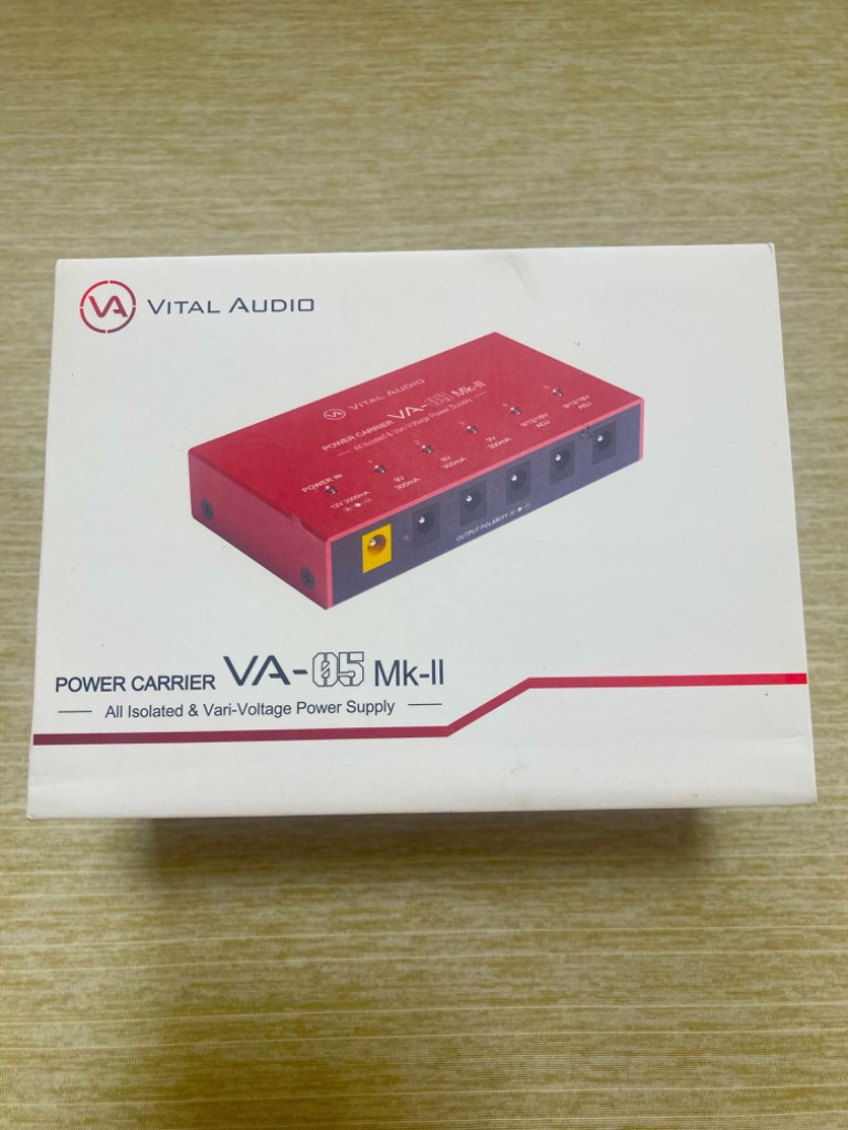 【新品同様】VITAL AUDIO VA-05 MkII パワーサプライ VITAL AUDIO POWER CARRIER VA-05 MK2 パワーサプライ