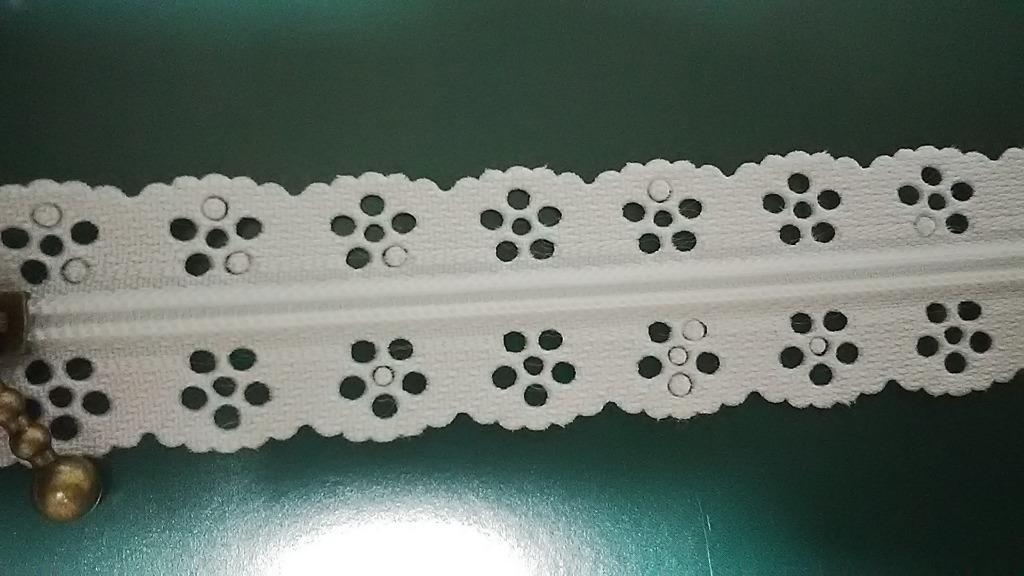 MY mama 卸売り 訳あり 玉付き レース ファスナー 20cm 10本 全