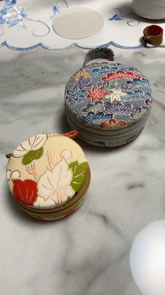 MY mama つつみボタン62mm 10個 □ カンバッチ マカロンケース 手芸