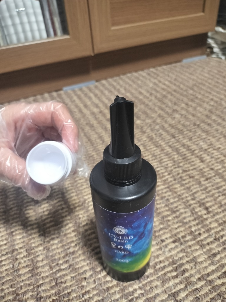 おまけ付 パジコ PADICO UV LED レジン液 星の雫 ハード 200g 大