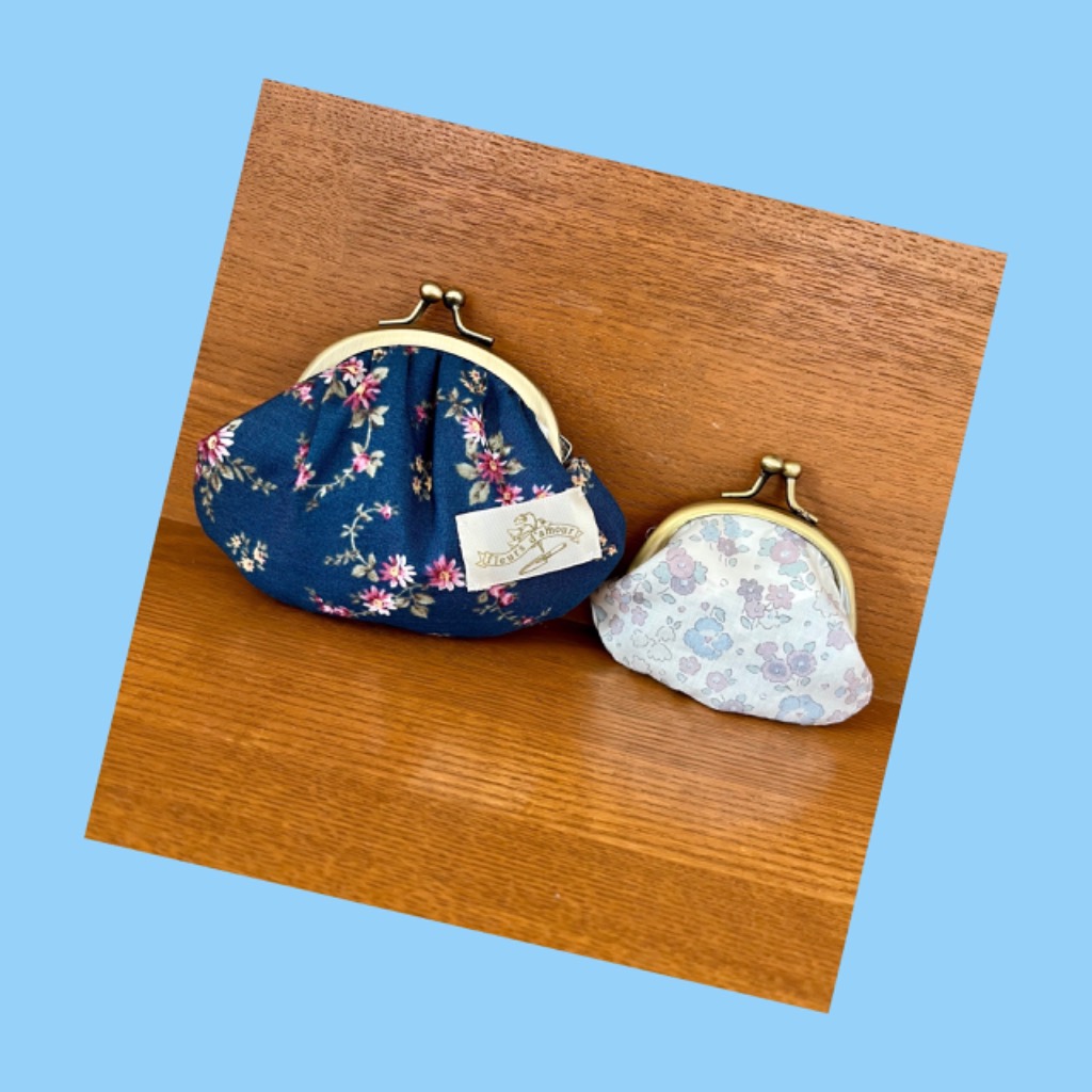 MY mama 小さな がま口 口金 全3色 約6.5cm / 約8.2cm 単品