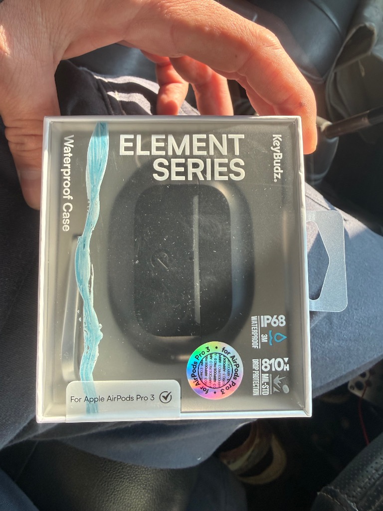 KeyBudz AirPods Pro 3 / 4 Element 防水ケース 米軍MIL規格 IP68