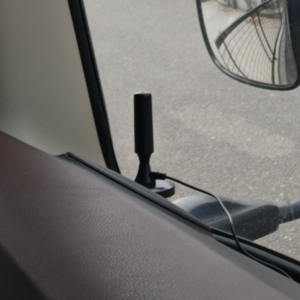 車載 ロッドアンテナ 2本セット 高感度 置型 MCX マグネット テレビ