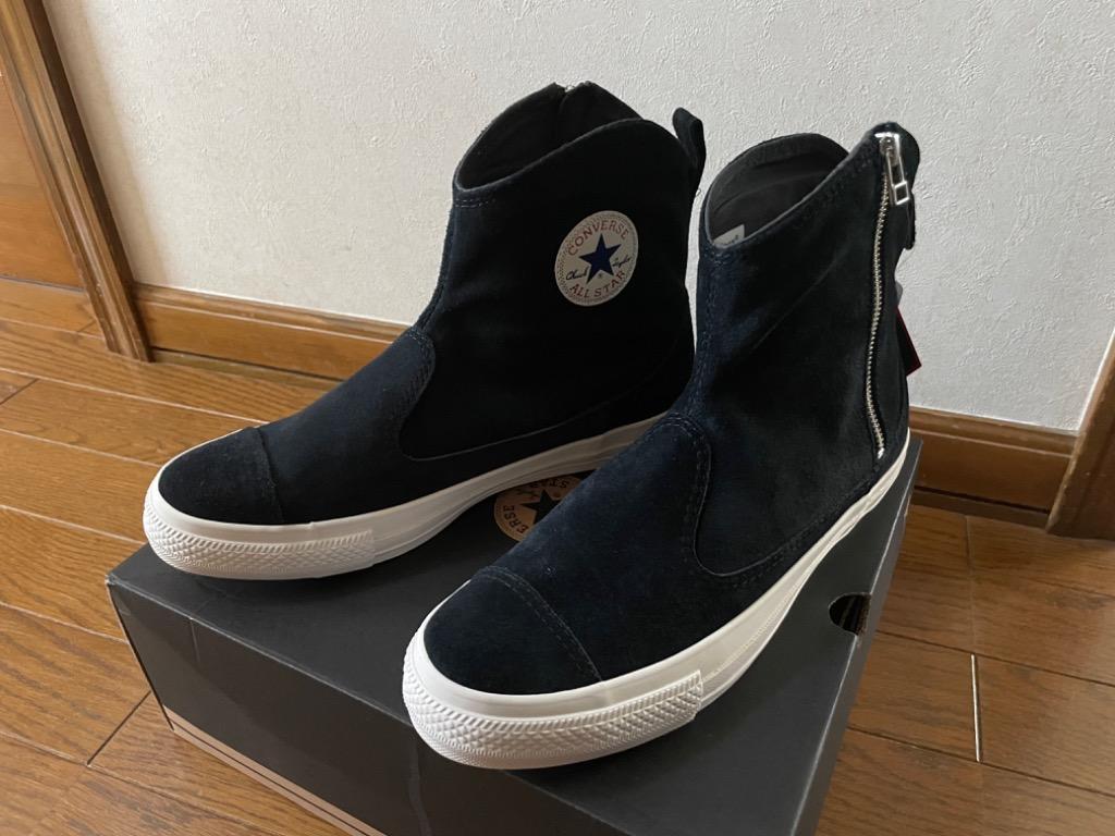 CONVERSE ALL STAR ショートブーツ サイドジップ スエード