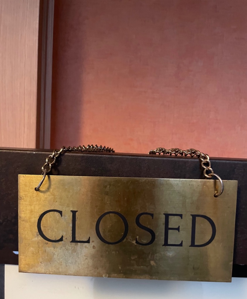 KENTの真鍮看板プレート 店舗用非売品