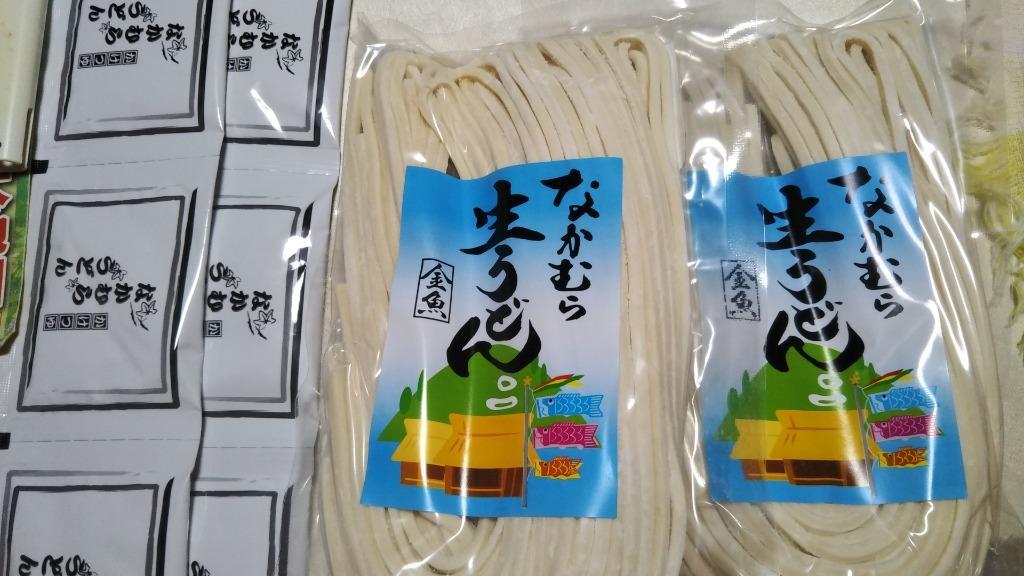 なかむら半生うどん６食かけつゆ付き！送料無料！ :udnfset006:なかむらうどん - 通販 - Yahoo!ショッピング