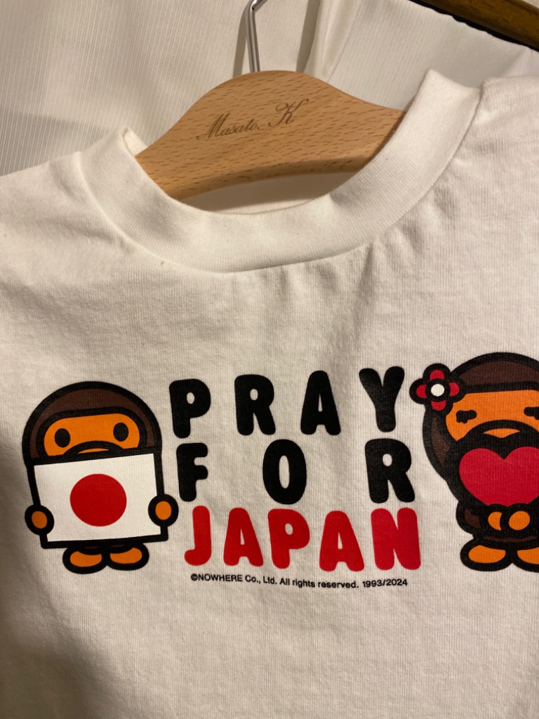 NAKATA HANGER SET-07/キッズトップスハンガー 5本組/ナチュラル