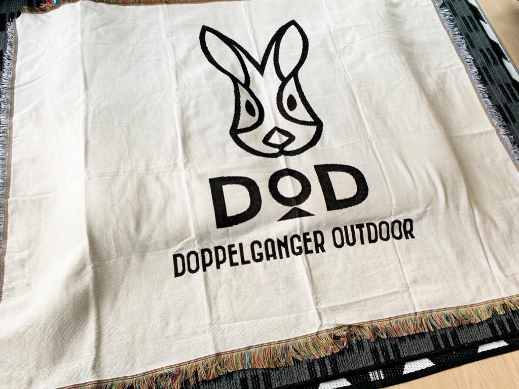 DOD ディーオーディー ブランケット 毛布 camping blanket ブラック DOPPELGANGER OUTDOOR ファッション  キャンプ 旅行 送料無料 :lfc022:namiストア - 通販 - Yahoo!ショッピング