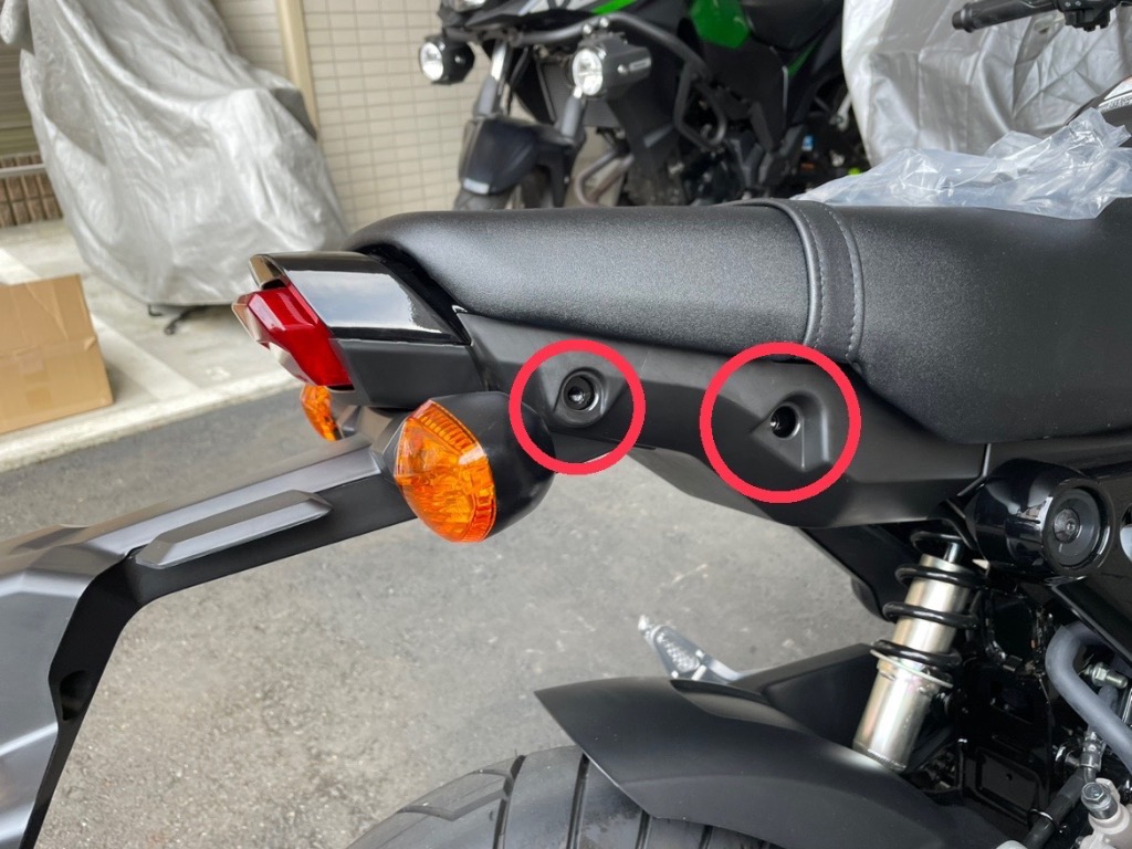 ホンダ GROM(JC92) 純正 リアキャリア ホンダ純正オプション