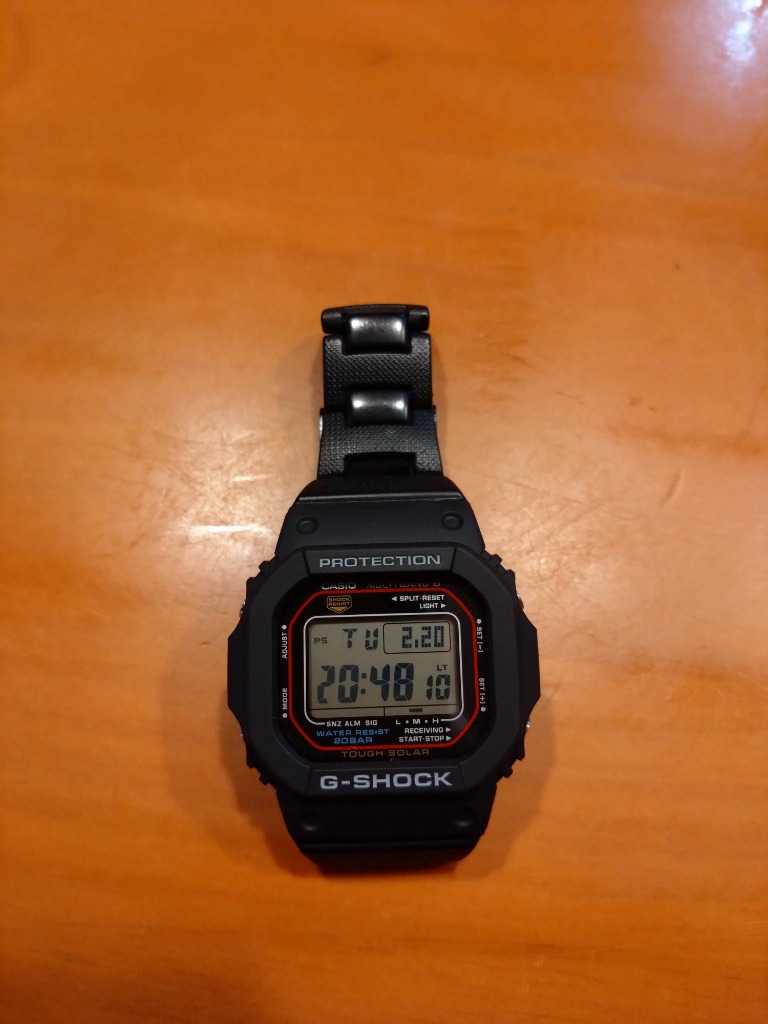 G-SHOCK ソーラー充電 GW-5610U-1ER とも G-SHOCK gショック ジーショック 5600 電波ソーラー メンズ