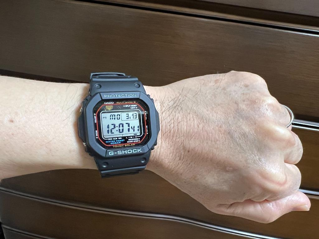 G-SHOCK ソーラー充電 GW-5610U-1ER とも G-SHOCK gショック ジーショック 5600 電波ソーラー メンズ