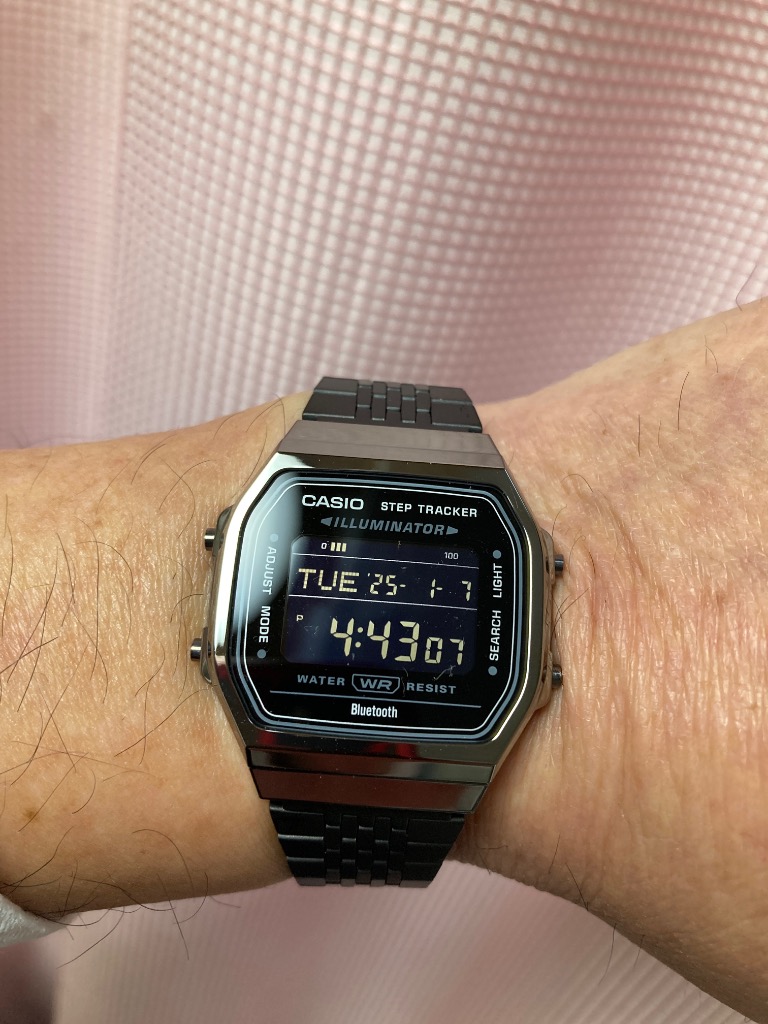 CASIO カシオ ABL-100WEGG-1B ビンテージ チプカシ Bluetooth