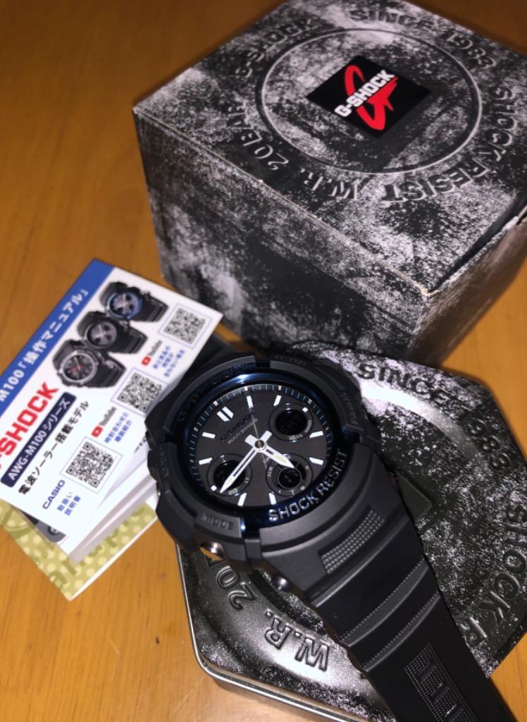 く日はお得♪ G-SHOCK AWG-M100 ブラック 79-AM2306-104 agapeeurope.org