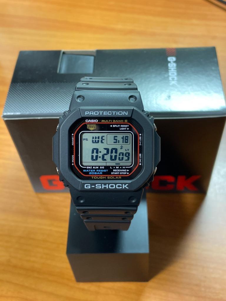 5日は+10倍 gショック ジーショック G-SHOCK 5600 電波ソーラー メンズ 腕時計 ブランド GW-M5610U-1ER