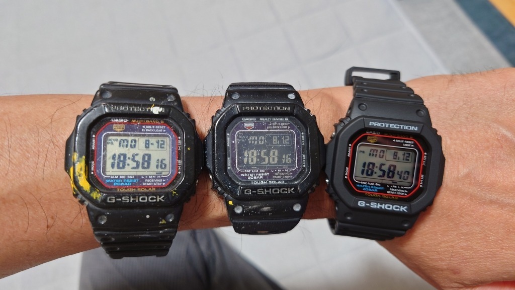 G-SHOCK gショック ジーショック 5600 電波ソーラー メンズ