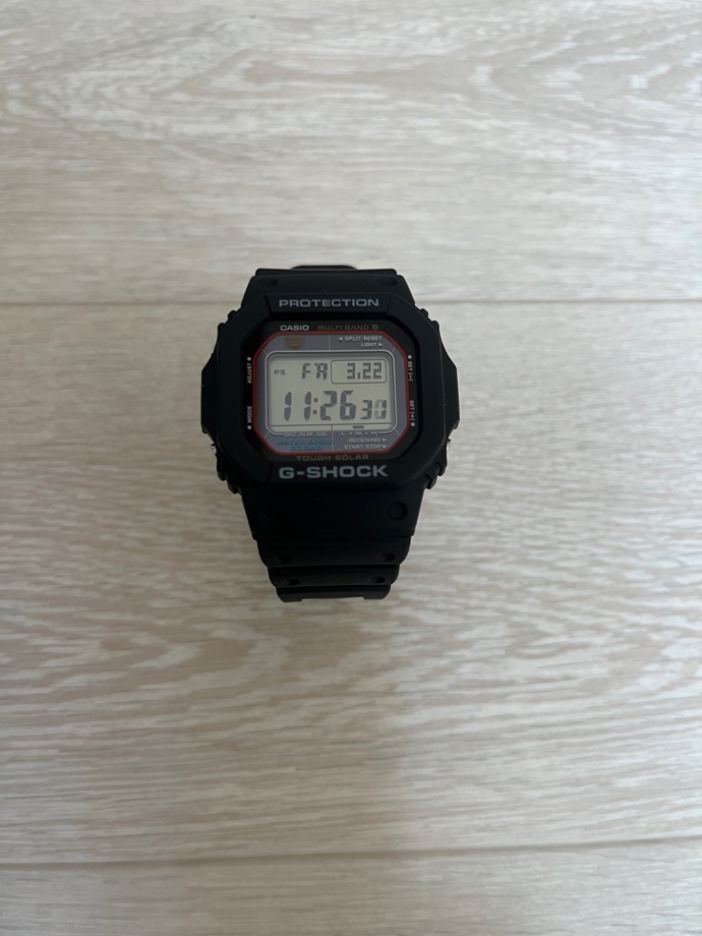 G-SHOCK GW-M5600U-1JF 2023年9月購入 使用頻度低 GW-M5600-1JFサポートページ | CASIO