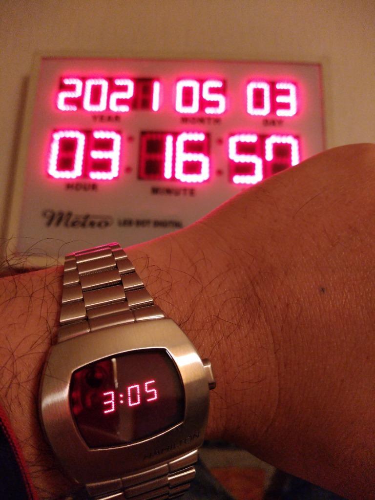 ハミルトン パルサー PSR 復刻モデル メンズ 腕時計 H52414130