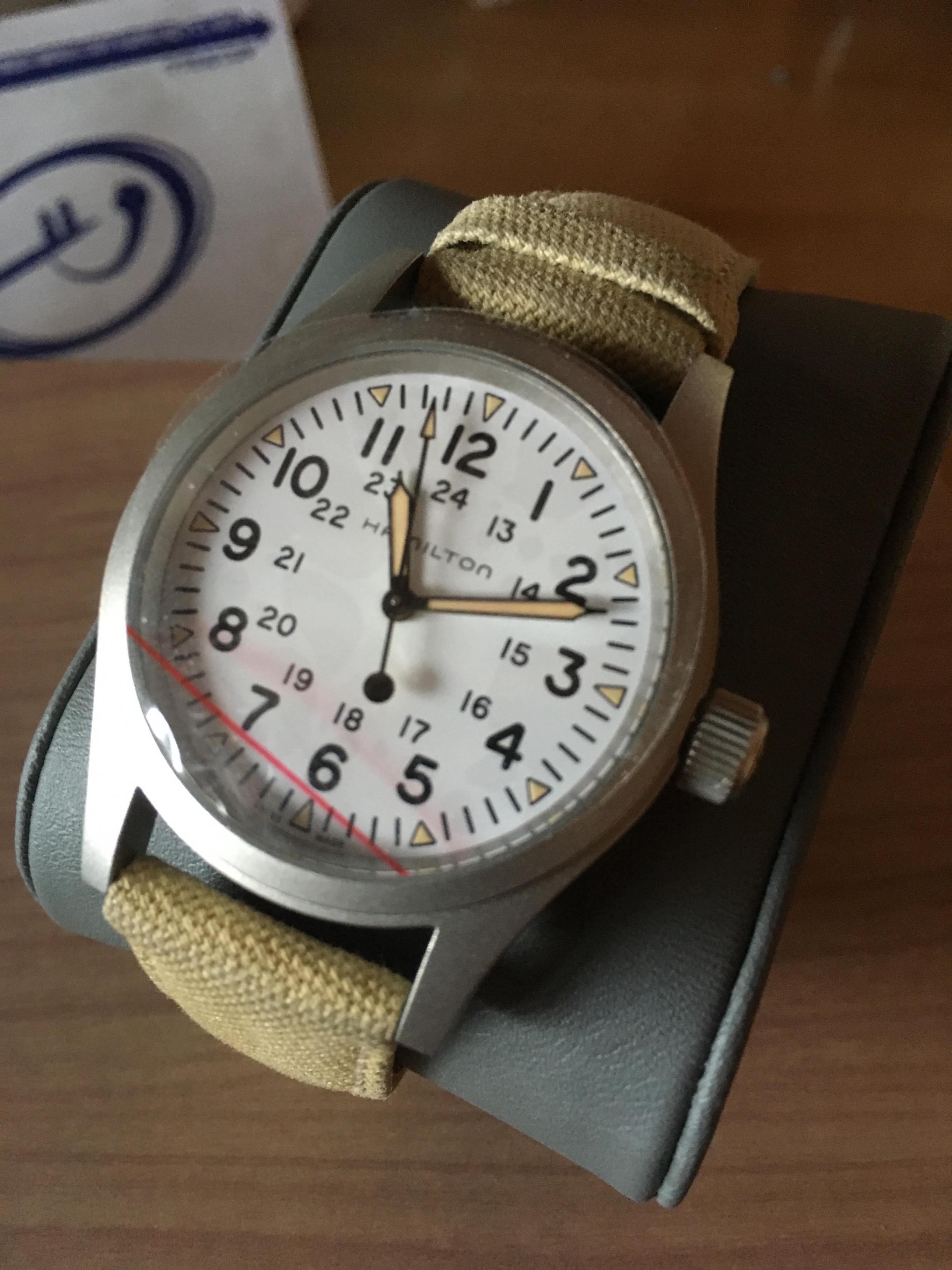 ハミルトン カーキ フィールド メカニカル 手巻き メンズ 腕時計 