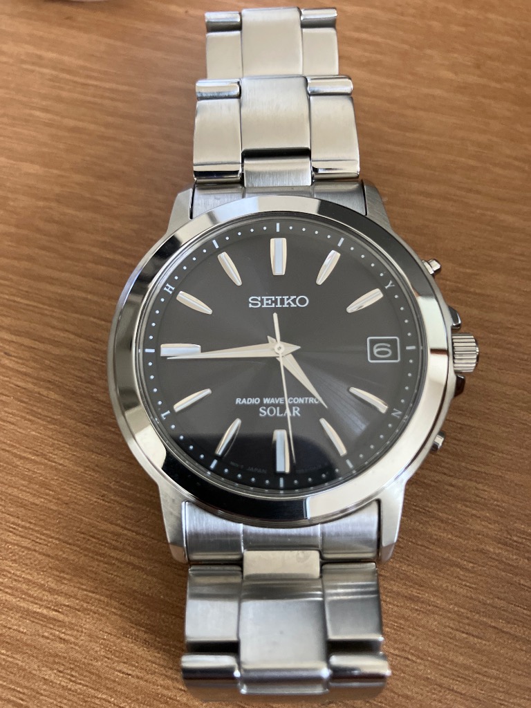 ☆新品☆未使用☆　SEIKO ソーラー電波時計 ブラック　SBTM169 SEIKO SELECTION セイコー セレクション 電波 ソーラー 腕時計