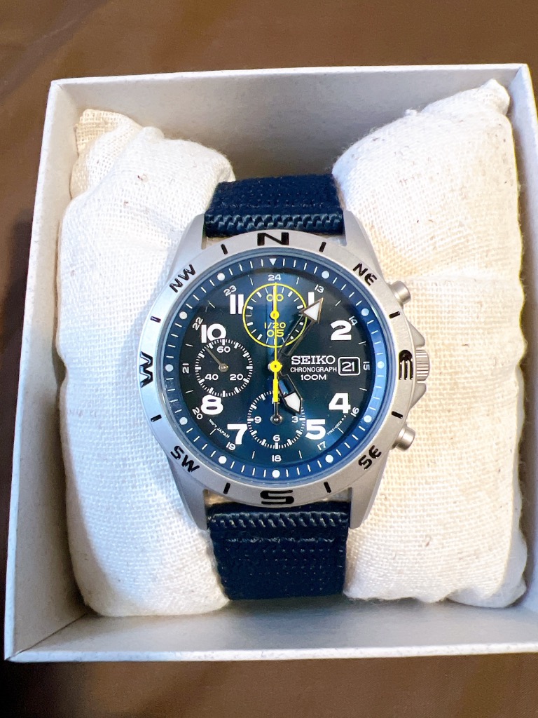 SEIKO（セイコー） クロノグラフ 逆輸入 海外モデル SND379P2 SND379R