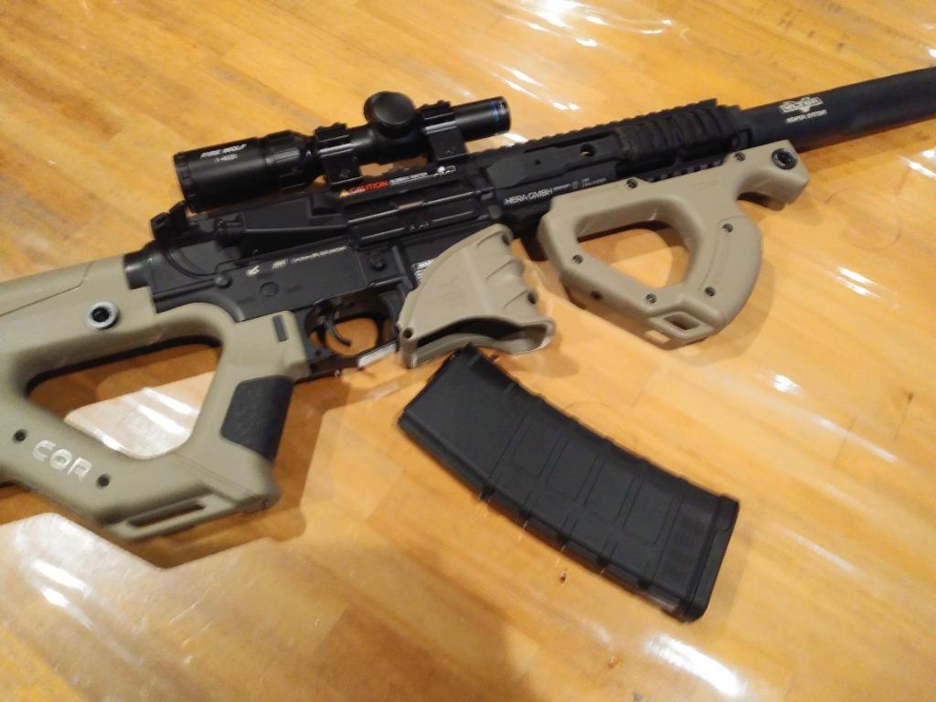 マルイM4対応 CYMA 220連マガジン スプリング式 BK CYMA-M126