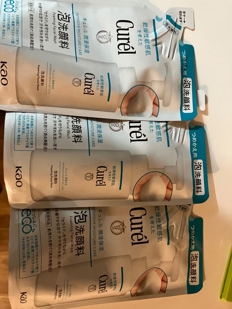 お買い得3個セット》【メール便指定可能 1個まで】キュレル 泡