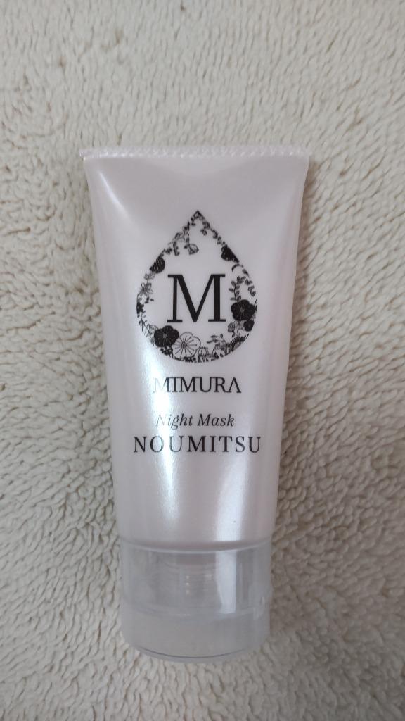 パック クリーム ナイトクリーム 日本製 50代 40代 MIMURA 48g ナイトマスク NOUMITSU ミムラ 乾燥肌 保湿 うるおい  スリーピングマスク :m-nm-01:MIMURA official 通販 