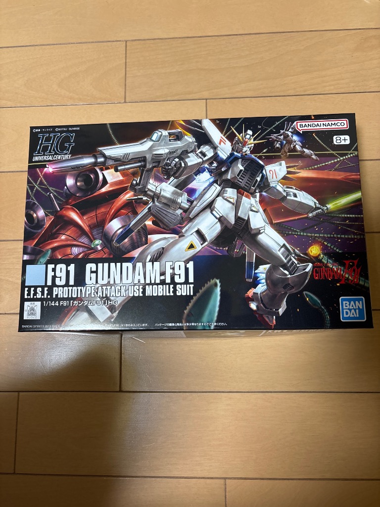 BANDAI F91 ガンダムF91 （1/144スケール HGUC 167 機動戦士