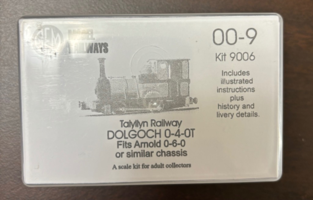 GEM 9006 OO-9 (1/76,9mm) ホワイトメタルキット Talyllyn Railway