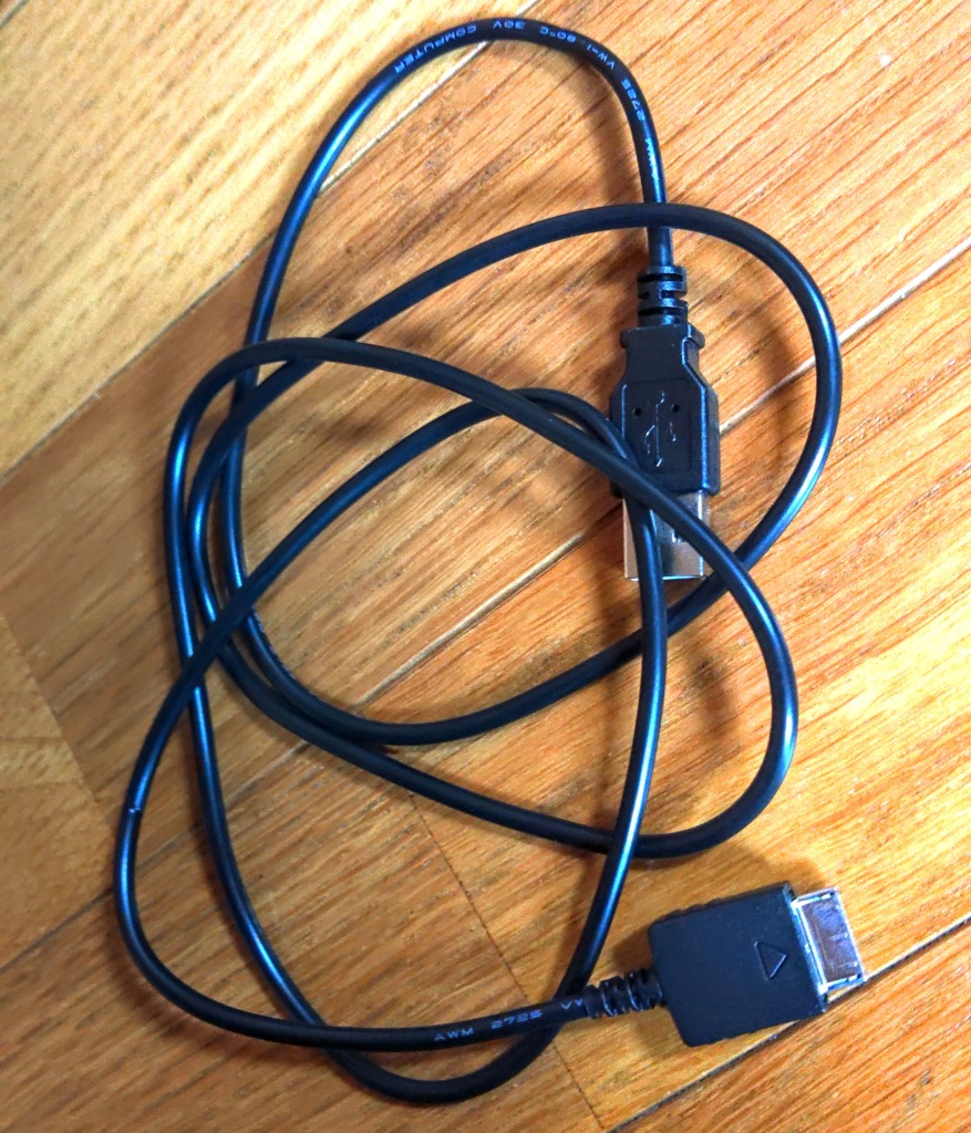 Walkman NWZ-A844 NWZ-845 ウォークマン 充電ケーブル データ