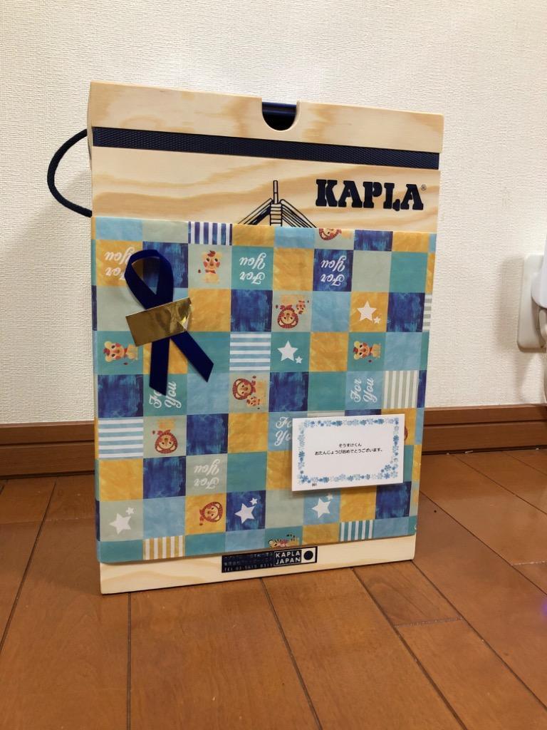KAPLA カプラ 積木 280 青＋デザインブック カプラ インテリア 積み木 KAPLA 280 上級 青 アートブック付