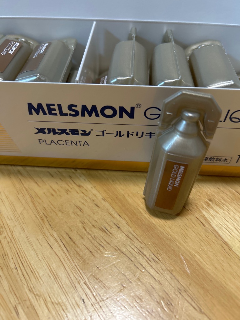 ✨新品未使用品✨ メルスモン ゴールドリキッド 1箱【K857-1107】 メルスモン メルスモン ゴールドリキッド(10ml×30本) 代引不可