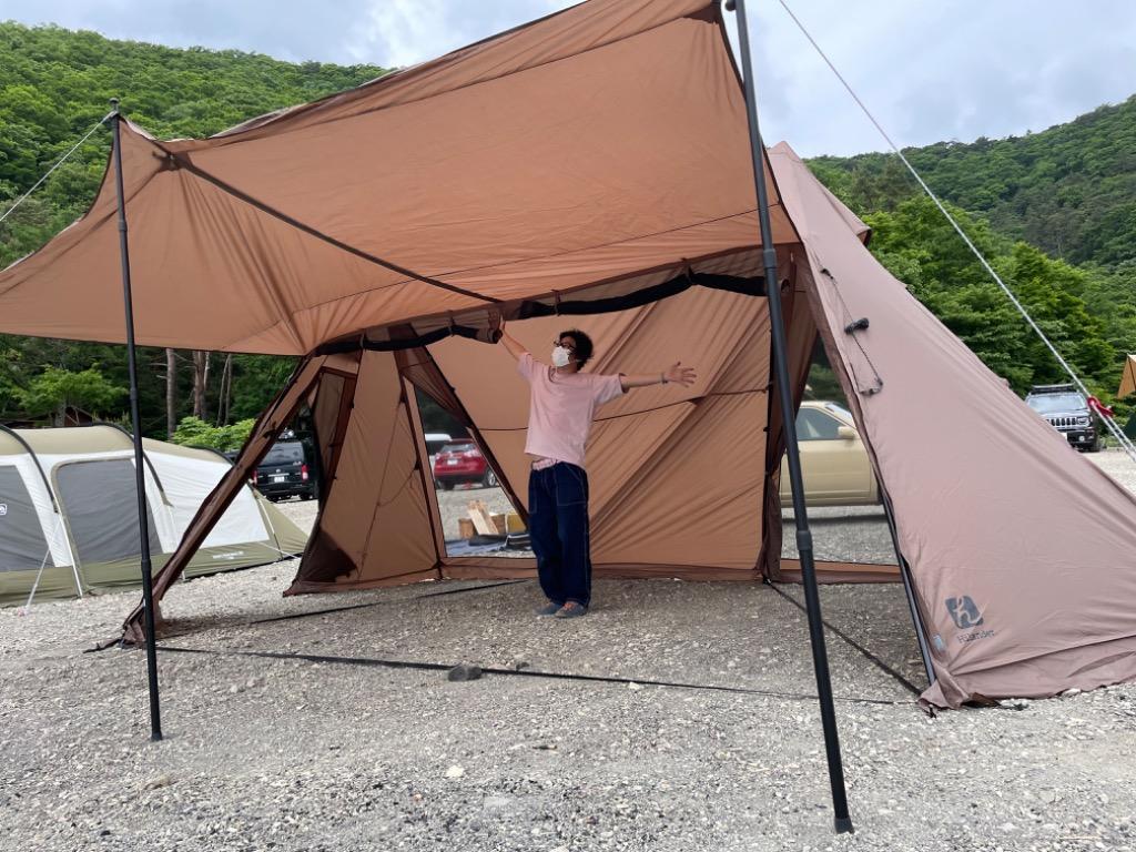 ☆セール 大型 テント シェルターテント ハイランダー グランピアン