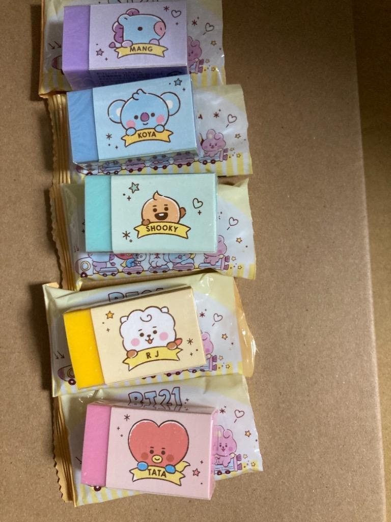 BT21 シークレット消しゴム 香り付き 消しごむ 単品★パート２【メール便なら￥240で全国へ】（LINE FRIENDS 防弾少年団 BTS  BLT 韓国 カミオジャパン ）