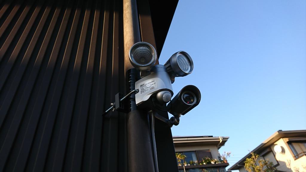 録画機能付きカメラLED センサーライト SLT-6LWA 840ルーメン 防犯カメラ 節電照明録画機能付 LEDセンサーライト 品番