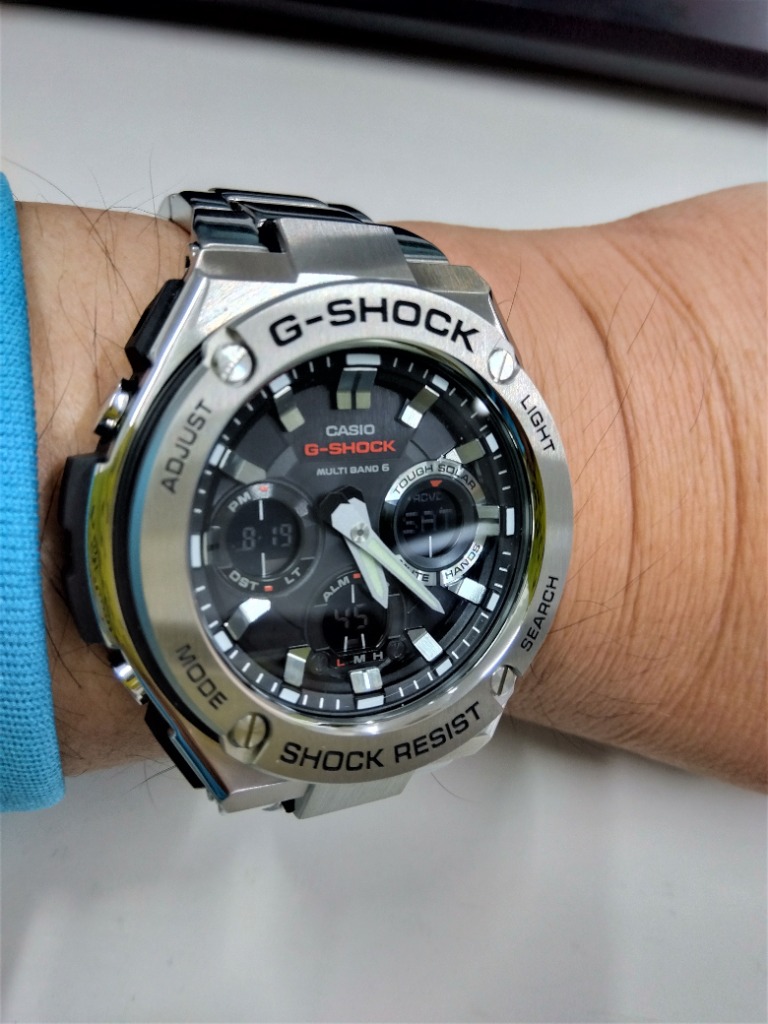 Gショック G-SHOCK 電波ソーラー 腕時計 メンズ アナデジ GST-W110D 