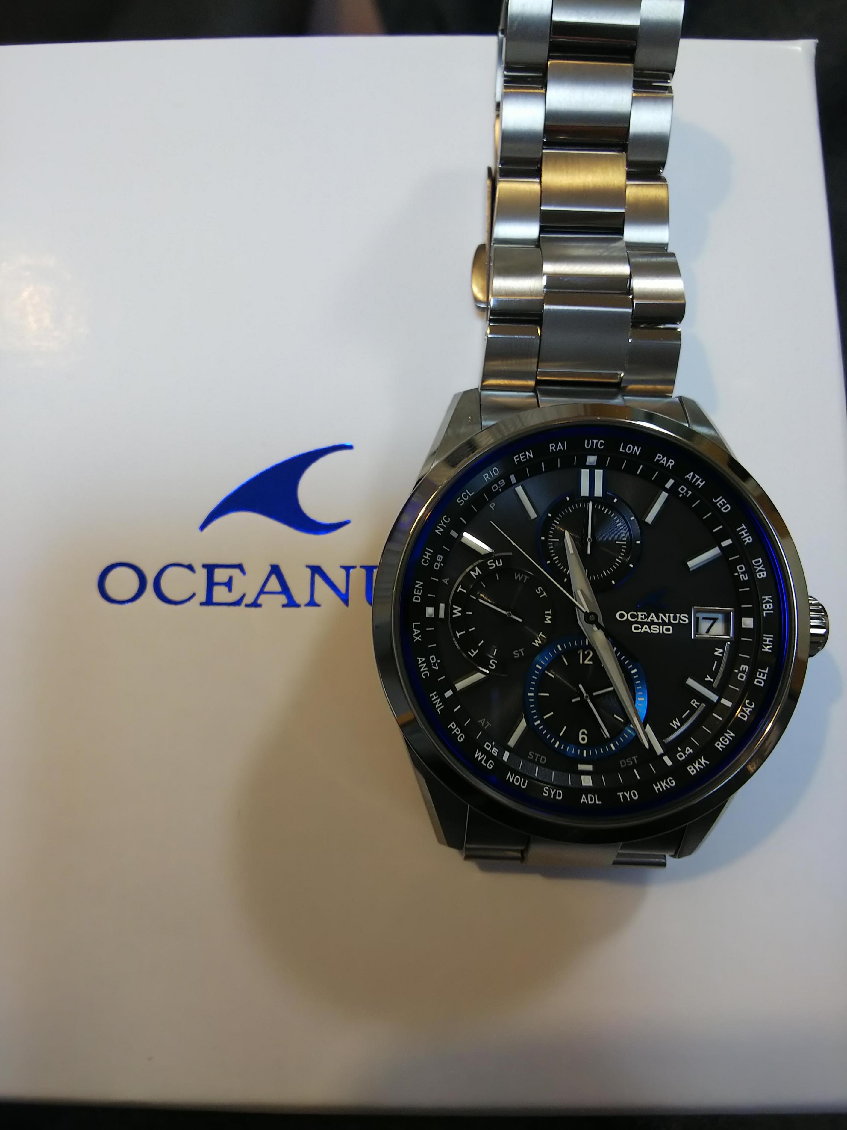 オシアナス 電波ソーラー 腕時計 メンズ OCW-T2600-1AJF カシオ : ocw