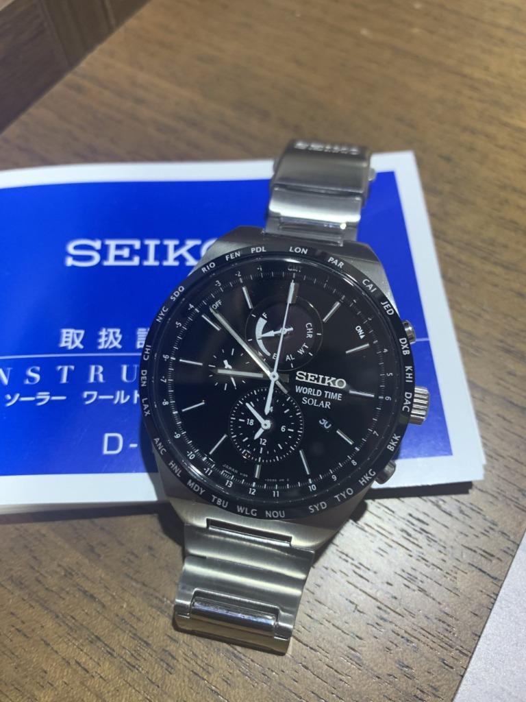 セイコー セレクション ソーラー 腕時計 メンズ クロノグラフ SBPJ025 