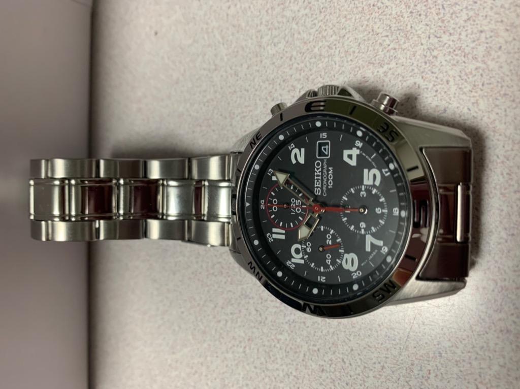 SEIKO セイコー（SEIKO） 逆輸入 クロノグラフ SND375 : neel