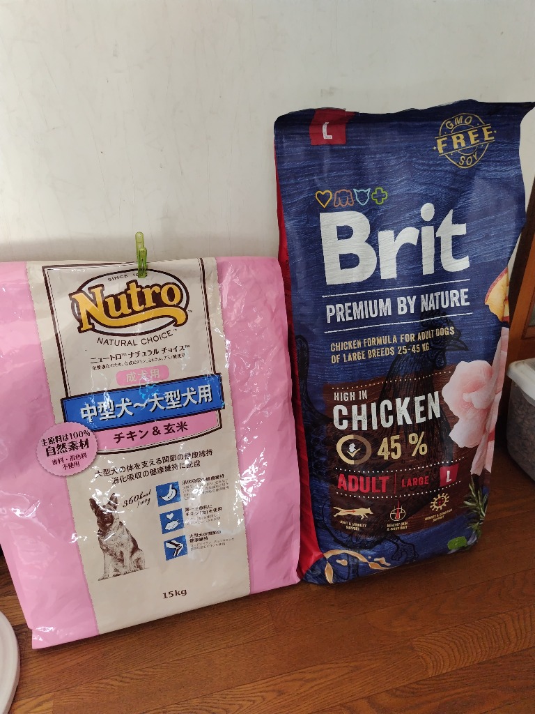 ブリット Brit プレミアムbyネイチャー アダルト L 15kg 成犬用 大粒