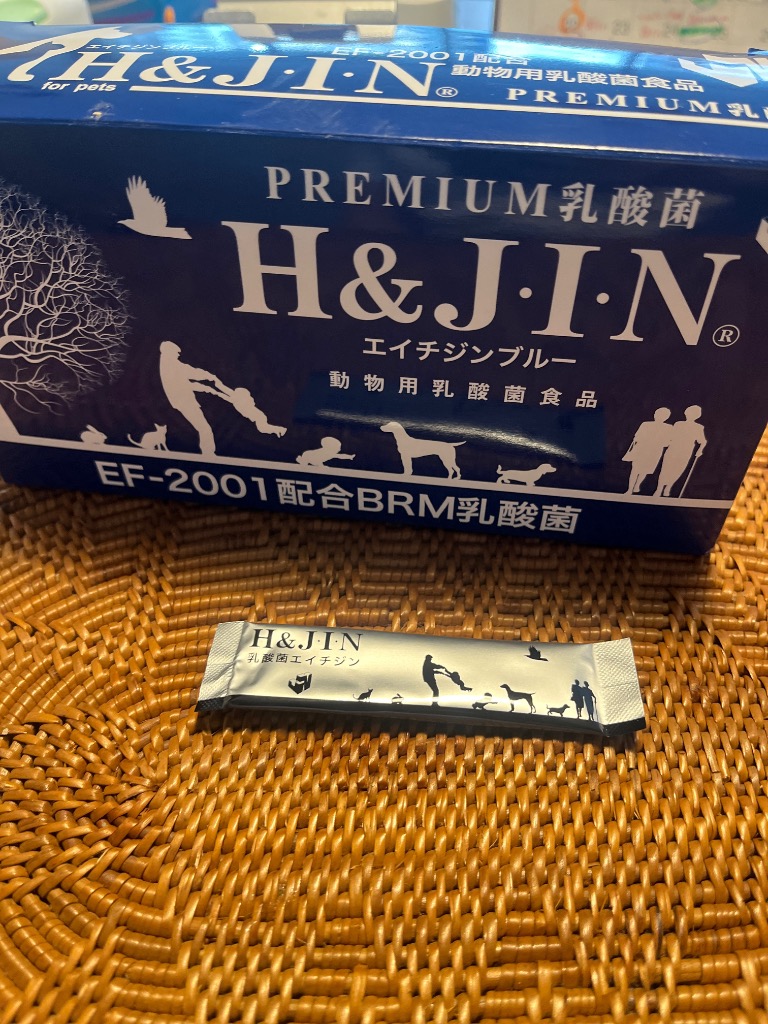 H＆J・I・N 乳酸菌 エイチジンブルー 動物用乳酸菌食品 90g（1g×90包