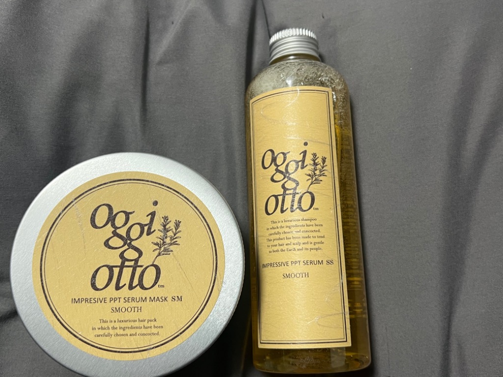 オッジィオット スムース セット シャンプー トリートメント 250ml 180g インプレッシブPPTセラム SM oggi otto