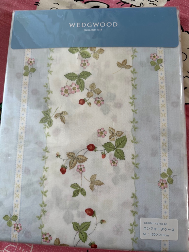 最終価格★新品未使用★ウエッジウッド 掛け布団カバーSL コンフォータケース ウエッジウッド コンフォーターケース 掛け布団カバー SL 2