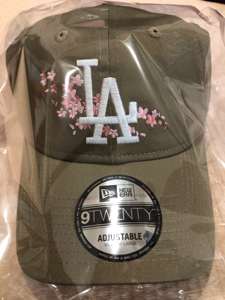 ニューエラ ドジャース Sakura Pack サクラ ブリティッシュカーキ 9TWENTY Sakura Pack ロサンゼルス・ドジャース ブリティッシュ